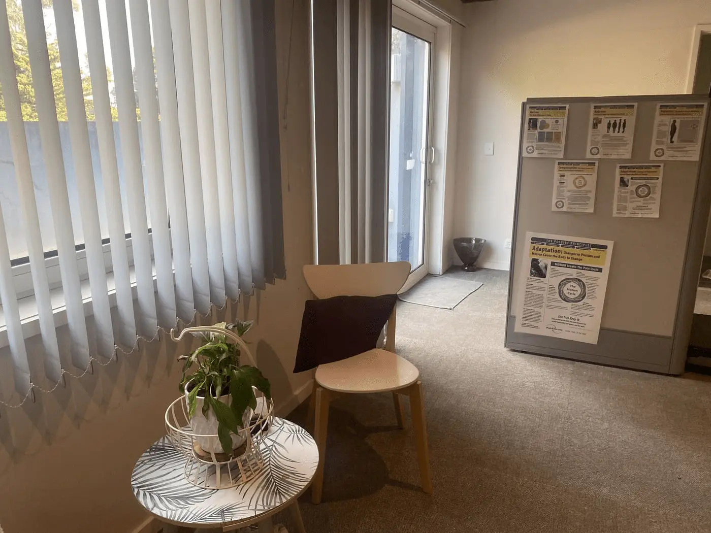 Momentum Chiropractic waiting room — Templestowe